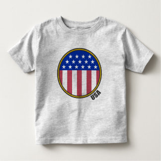 USA-Circular Flag Kleinkind T-shirt