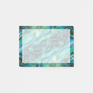 USA, Colorado, Lafayette. Abalone-Schalen-Montage Post-it Klebezettel