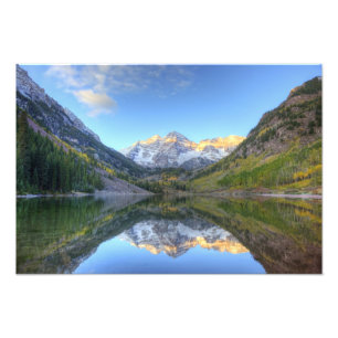 USA, Colorado, Maroon Bells-Snowmass Fotodruck