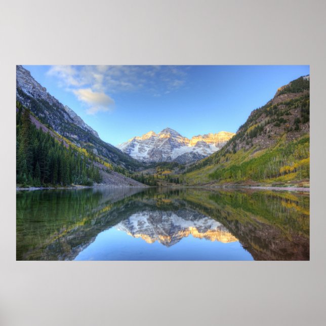 USA, Colorado, Maroon Bells-Snowmass Poster (Vorne)