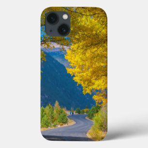 USA, Colorado. Road Flanked By Aspens Case-Mate iPhone Hülle