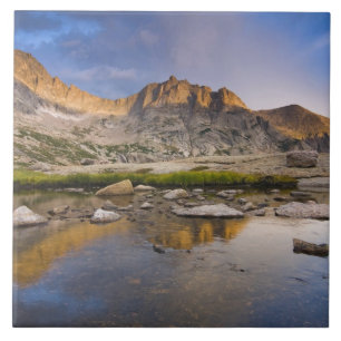 USA, Colorado, Rocky Mountain NP. Sturmwolken Fliese