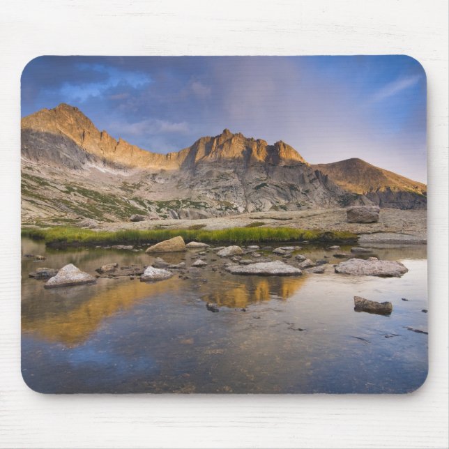 USA, Colorado, Rocky Mountain NP.  Sturmwolken Mousepad (Vorne)