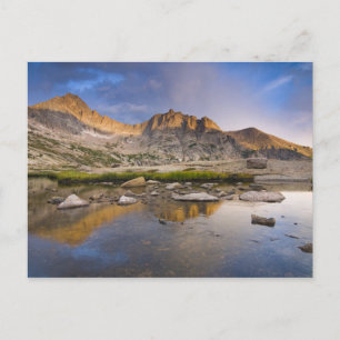 USA, Colorado, Rocky Mountain NP. Sturmwolken Postkarte