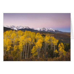 USA, Colorado, Rocky Mountains. Morgendämmerung i
