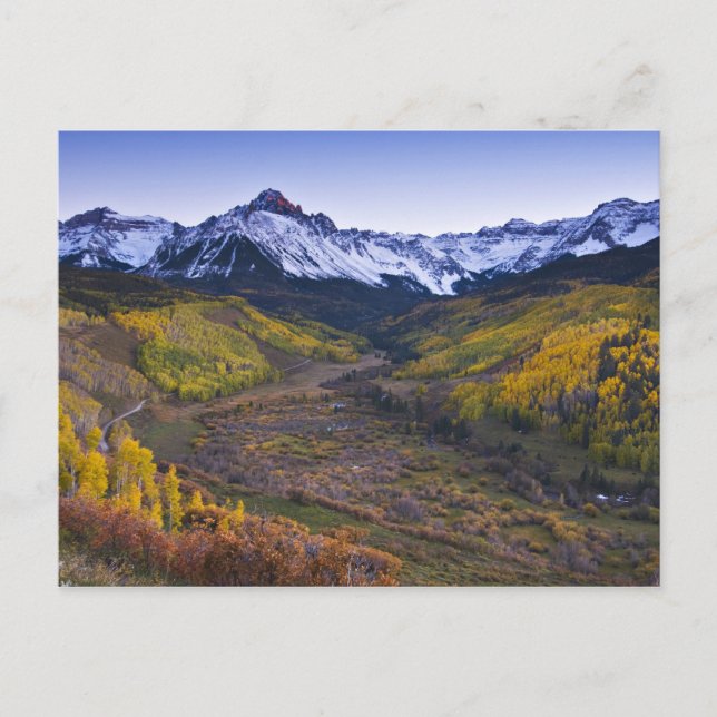 USA, Colorado, Rocky Mountains, San Juan Postkarte (Vorderseite)