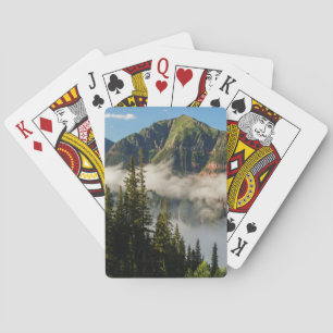 USA, Colorado, San Juan Mountains. Aufklaren Spielkarten