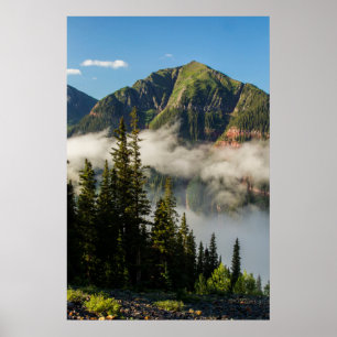 USA, Colorado, San Juan Mountains. Auflockerung Poster