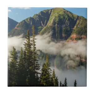 USA, Colorado, San Juan Mountains. Clearing Fliese