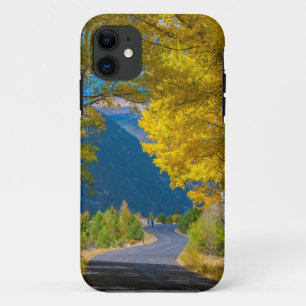 USA, Colorado. Straße flankiert von Espen Case-Mate iPhone Hülle