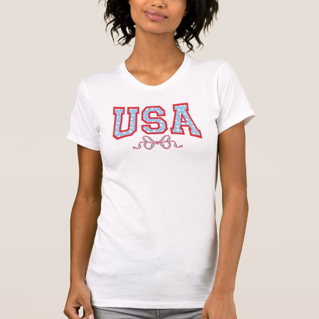 USA | Coquette University T-Shirt (Vorderseite)