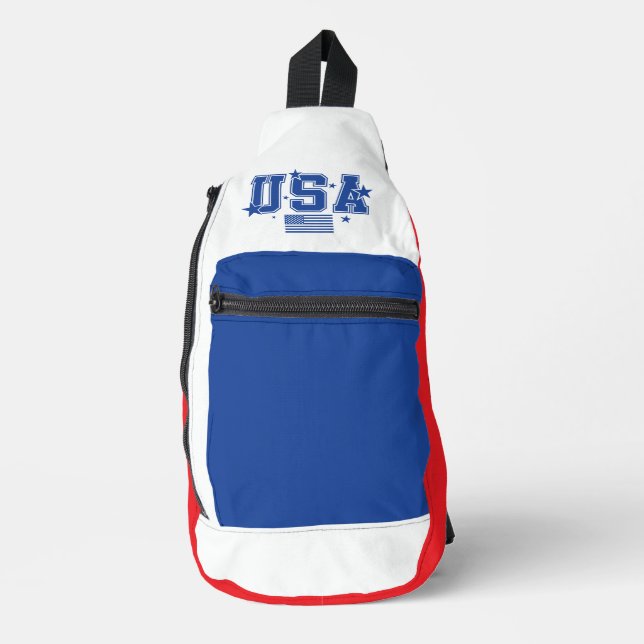 USA CROSSBODY BAG (Vorderseite)