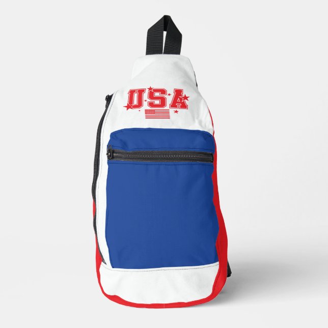 USA CROSSBODY BAG (Vorderseite)