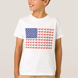 USA-Dackel T-Shirt