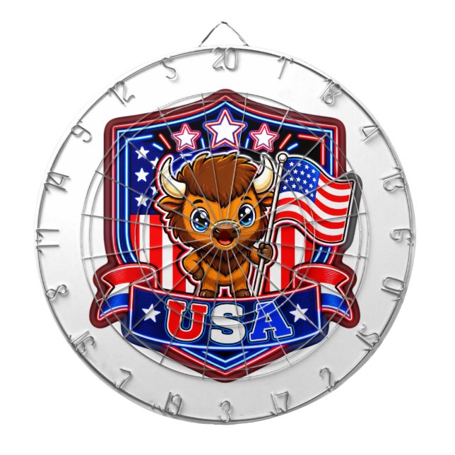 USA DARTSCHEIBE (vorne)