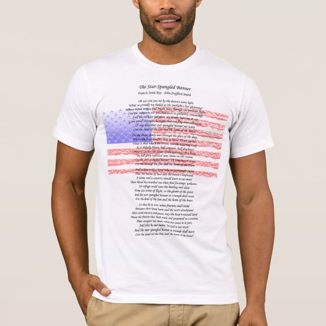 USA - Das Star-Spangled-Banner T-Shirt (Vorderseite)