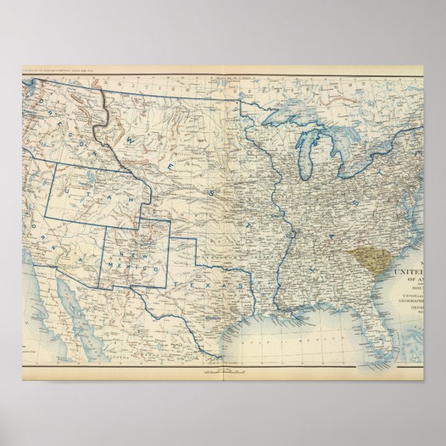 USA Dec 1860 Poster (Vorne)