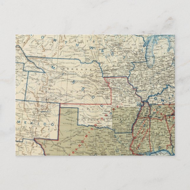 USA Dec 1863 Postkarte (Vorderseite)