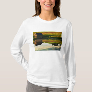 USA, Delaware, Wilmington. Steinscheune am Rand T-Shirt
