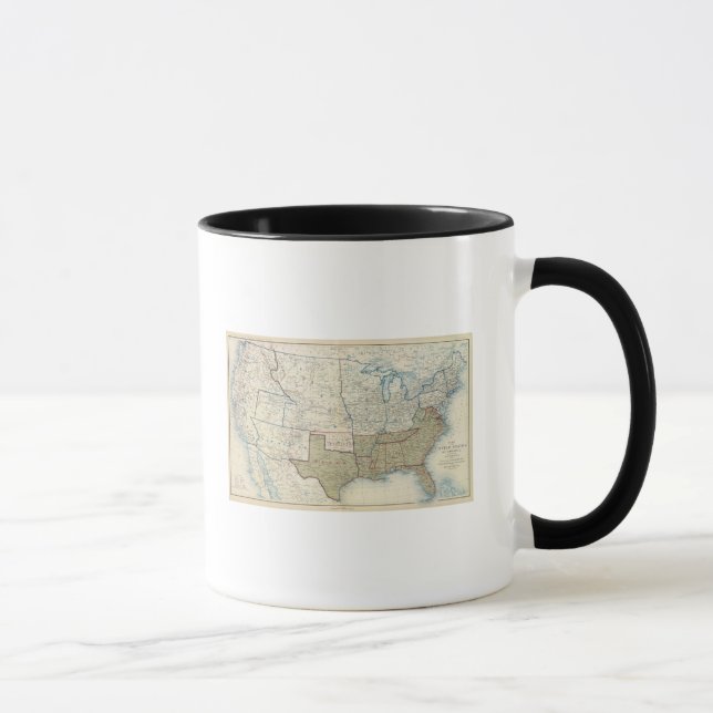 USA Dez. 1861 Tasse (Rechts)