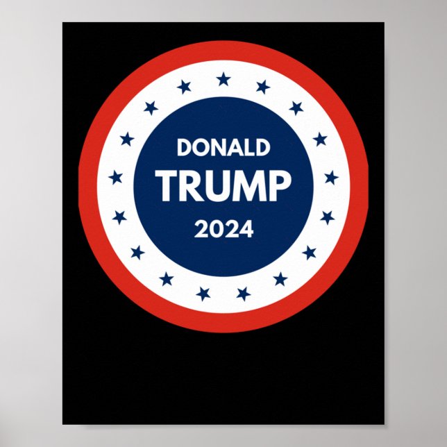 Usa Donald Trump 2024 Poster (Vorne)