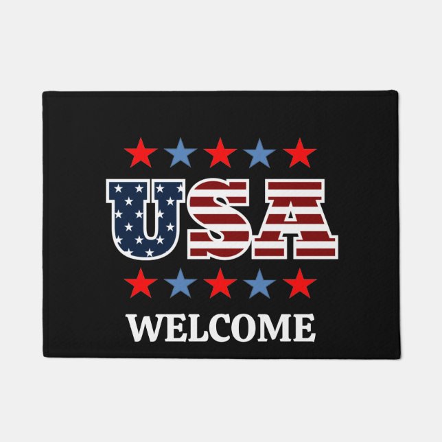 USA Doormat Fußmatte (Vorderseite)