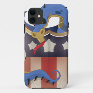 USA Dragon Vintag Shield Case-Mate iPhone Hülle