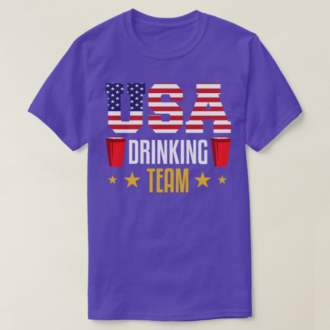 USA Drink Team T-Shirt (Design vorne)