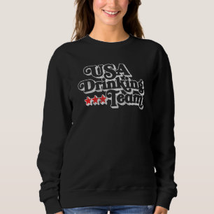 Usa Drinking Team Party Festival & Beer Drinks Sweatshirt