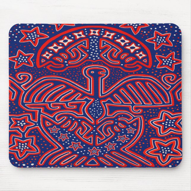 USA Eagle Democratic Patriot Mousepad (Vorne)