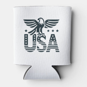 USA Eagle Patriotic Design - US Flagge Style Dosenkühler