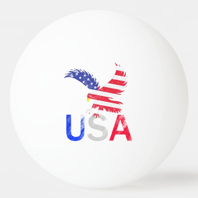 USA Eagle Tischtennisball (Vorderseite)