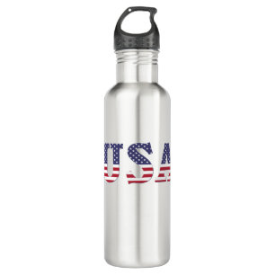USA EDELSTAHLFLASCHE