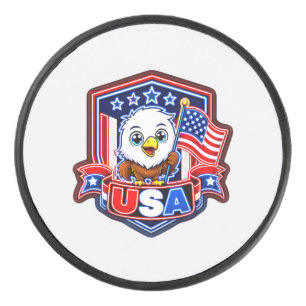 USA EISHOCKEY PUCK