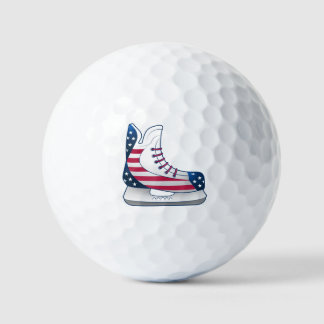 USA-Eishockey-Schlittschuhe Golfball
