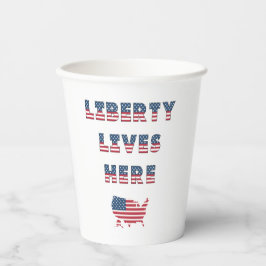 USA Elections Party Collection Pappbecher