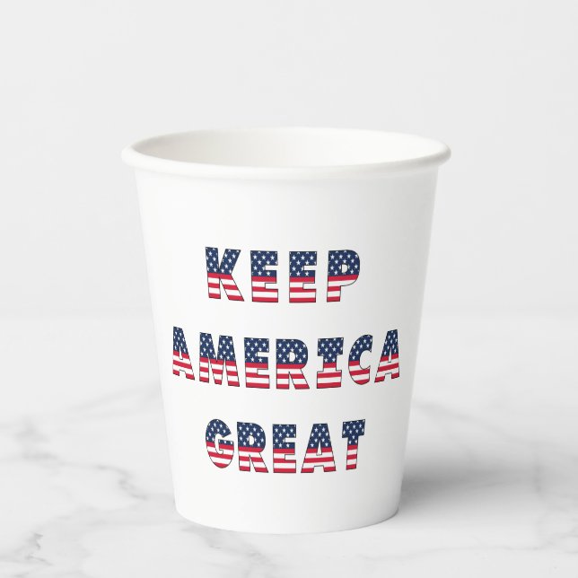 USA Elections Party Collection Pappbecher (Vorderseite)