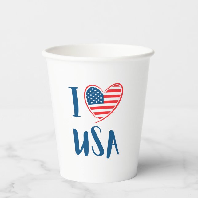 USA Elections Party Collection Pappbecher (Vorderseite)