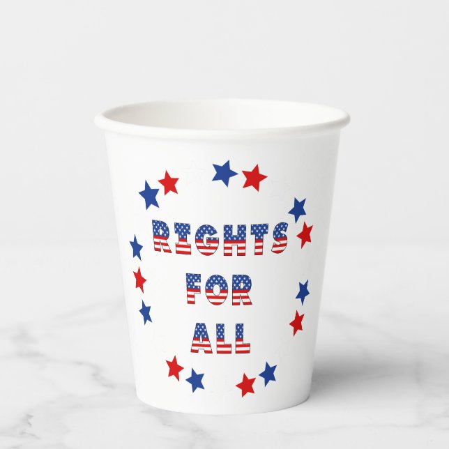 USA Elections Party Collection Pappbecher (Vorderseite)