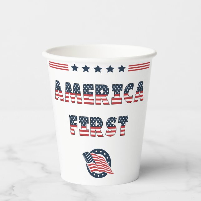 USA Elections Party Collection Pappbecher (Vorderseite)