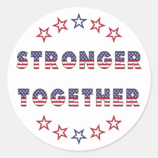 USA Elections Party Collection Runder Aufkleber