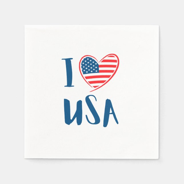 USA Elections Party Collection Serviette (Vorderseite)