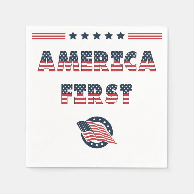 USA Elections Party Collection Serviette (Vorderseite)