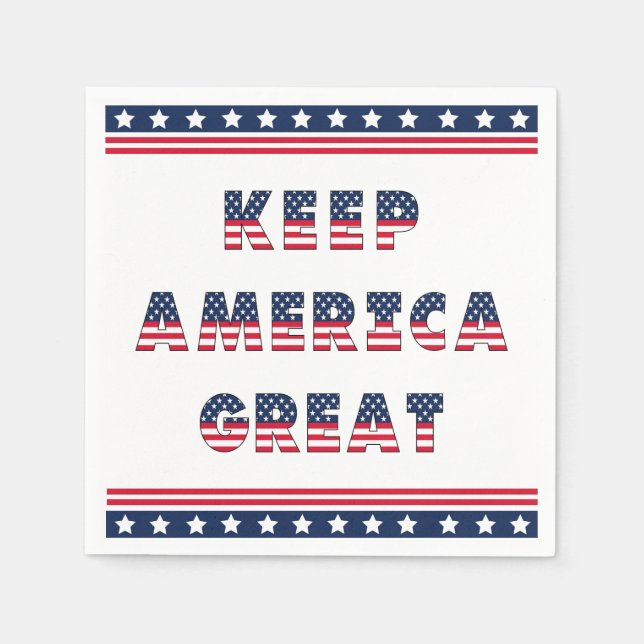 USA Elections Party Collection Serviette (Vorderseite)