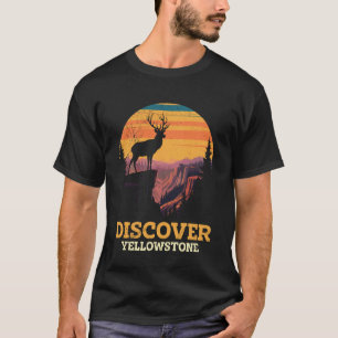 USA ENTDECKEN SIE YELLOWSTONE Wyoming NATIONALPARK T-Shirt