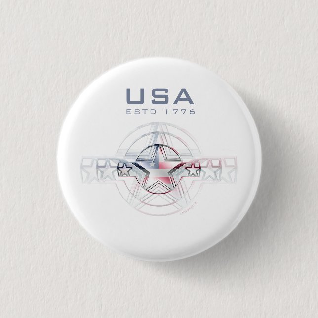 USA Estd. 1776 Button (Vorderseite)