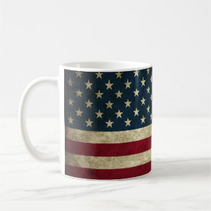 USA Fahne Maske Kaffeetasse