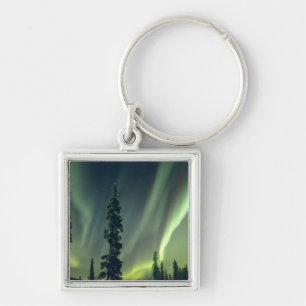USA, Fairbanks-Gebiet, Zentralalaska, Aurora Schlüsselanhänger