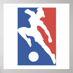 USA Female Soccer Tshirts and Gifts Poster