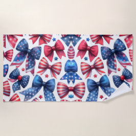 USA Field Day Bows Strandtuch